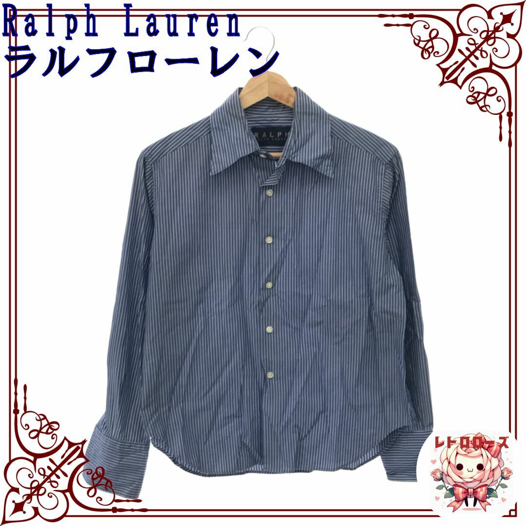 Ralph Lauren(ラルフローレン)のRalph Lauren ラルフローレン トップス シャツ 長袖 シンプル レディースのトップス(シャツ/ブラウス(長袖/七分))の商品写真