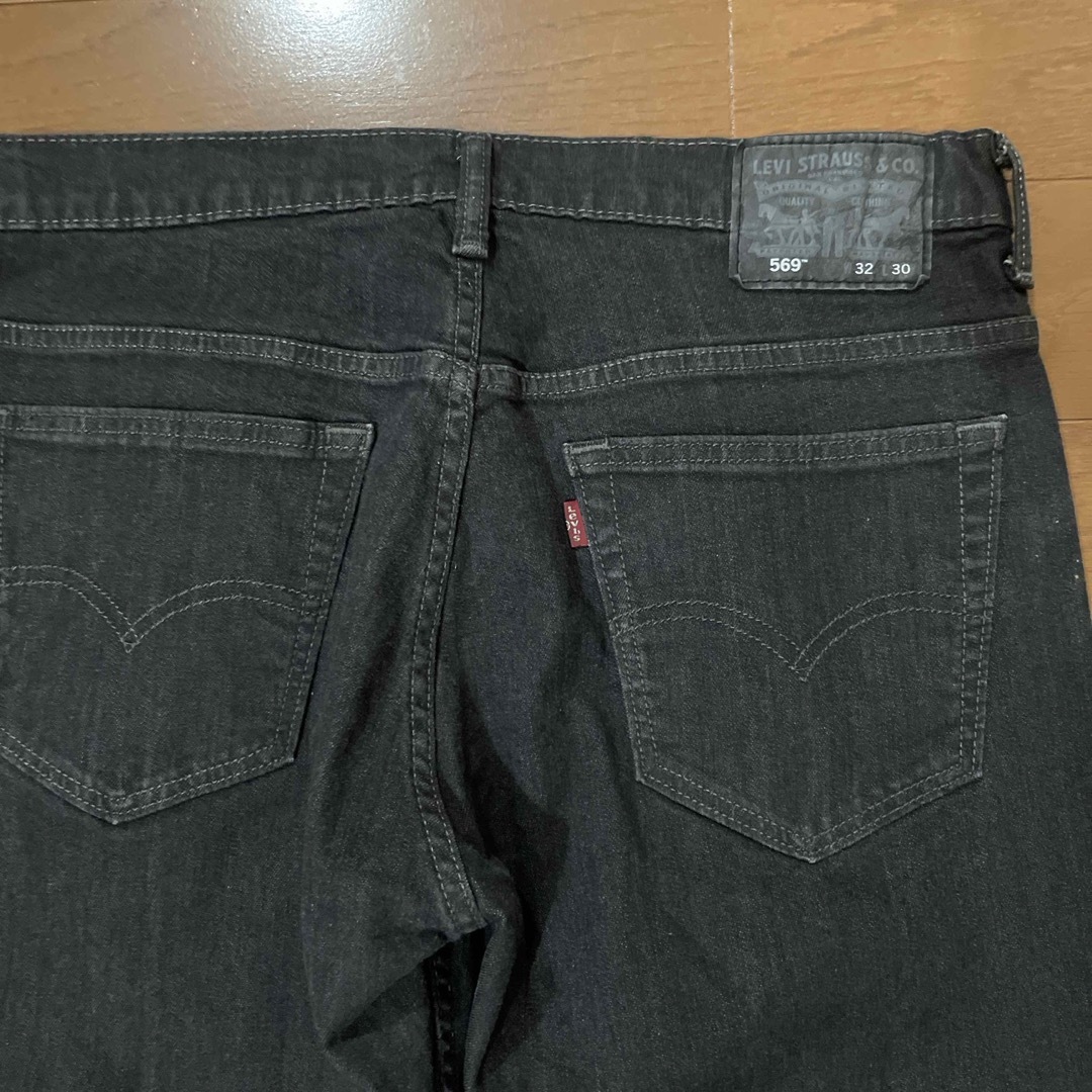 Levi's(リーバイス)のリーバイス569 ブラックデニム メンズのパンツ(デニム/ジーンズ)の商品写真