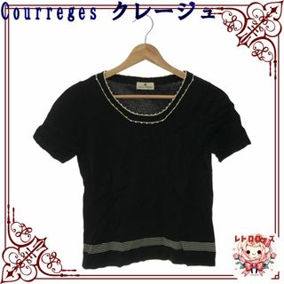 Courreges - Courreges クレージュ トップス カットソー 半袖 きれいめ カジュアル