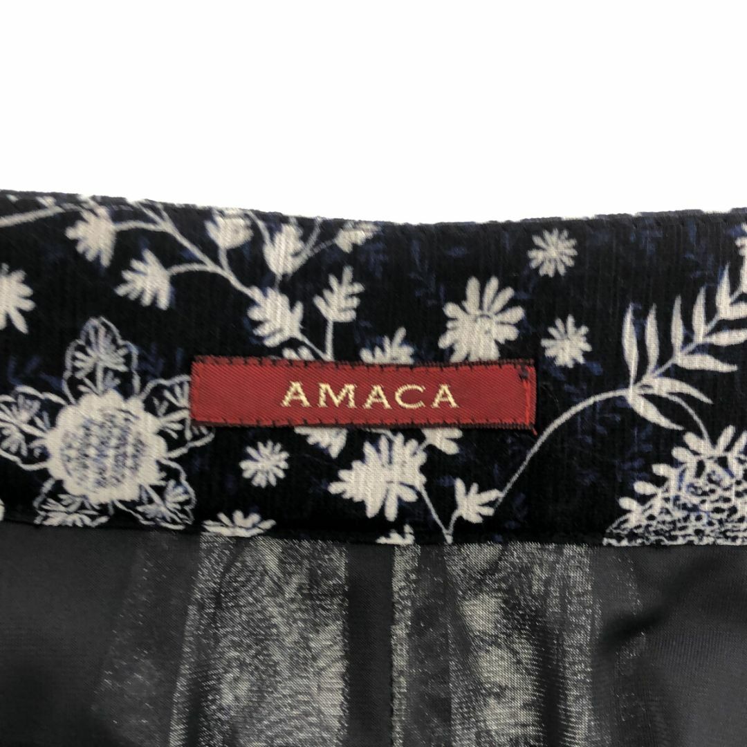 AMACA(アマカ)のAMACA アマカ スカート ひざ丈スカート シフォンスカート レディースのスカート(ひざ丈スカート)の商品写真