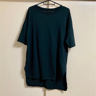 ティティベイト(titivate)の★☆titivate☆コットンカットソーロング丈Tシャツ(Tシャツ(半袖/袖なし))