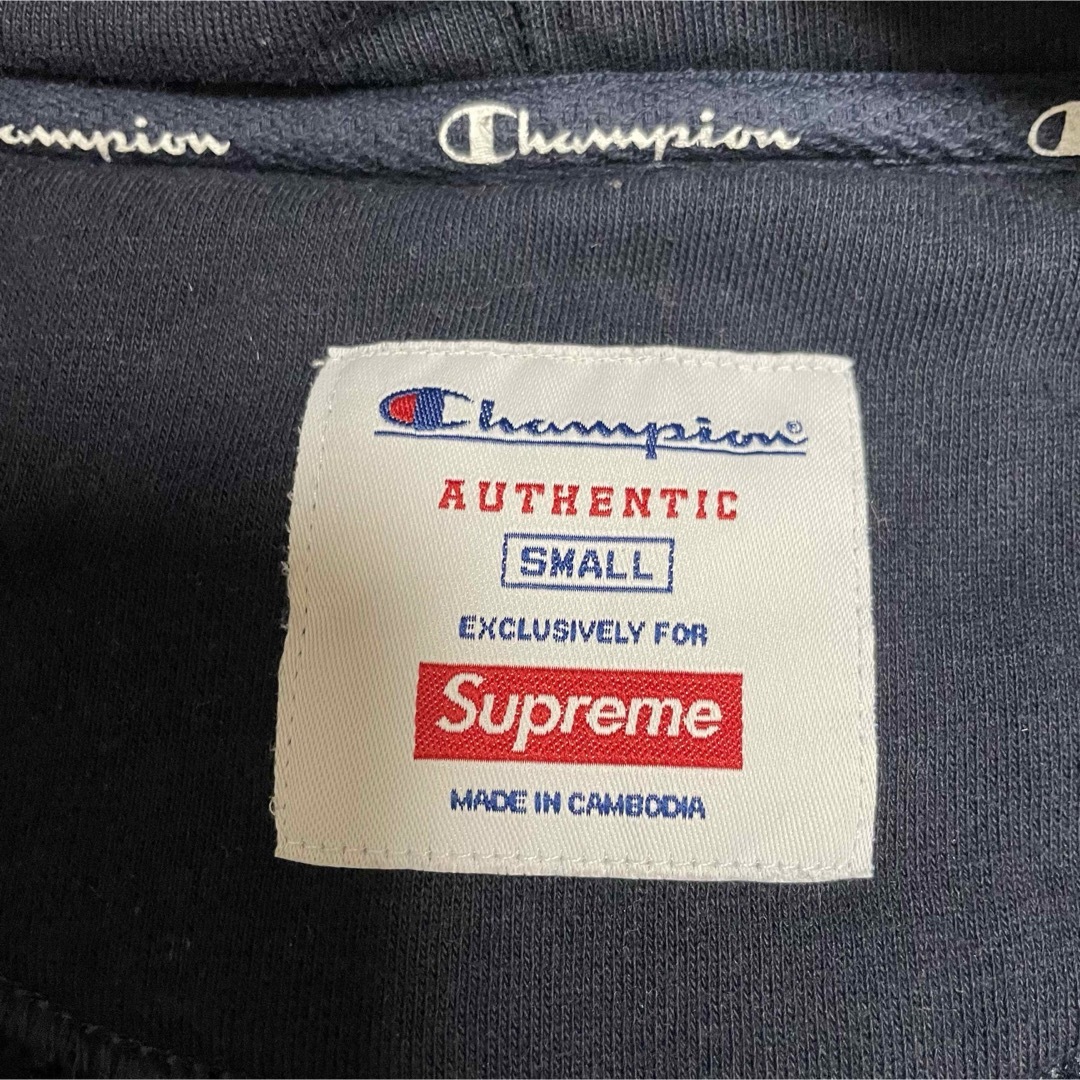 Supreme(シュプリーム)のSUPREME × Champion Arc Logo Zip Up Sweat メンズのトップス(パーカー)の商品写真