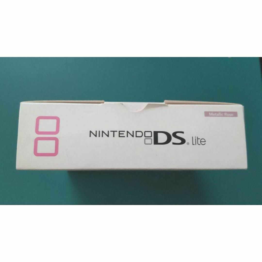 ニンテンドーDS(ニンテンドーDS)の【中古・美品】ニンテンドーDS Lite Metallic Rose箱付B07 エンタメ/ホビーのゲームソフト/ゲーム機本体(携帯用ゲーム機本体)の商品写真