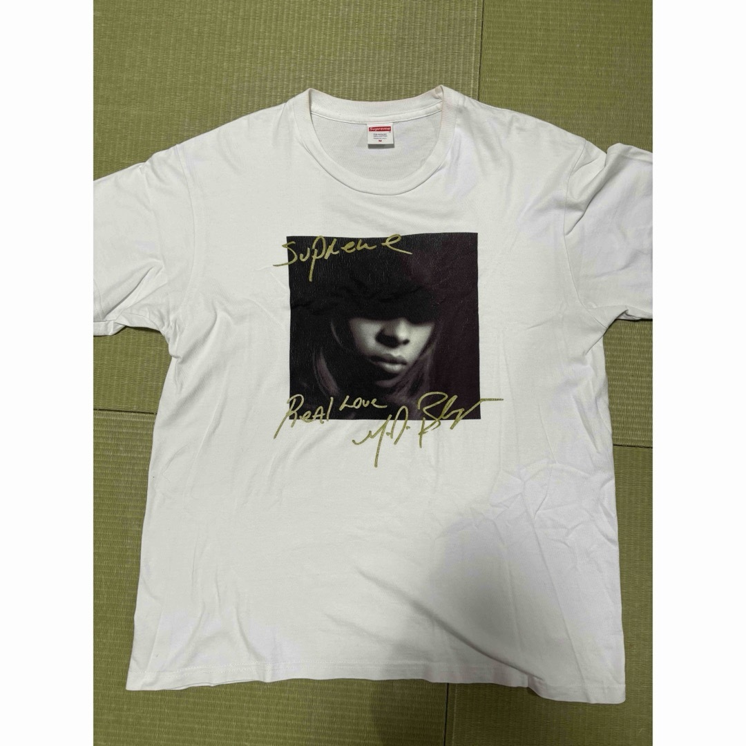 Supreme(シュプリーム)のSupreme 19AW Mary J. Blige Tee サイズM ホワイト メンズのトップス(Tシャツ/カットソー(半袖/袖なし))の商品写真