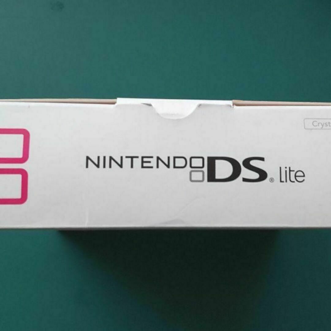 ニンテンドーDS(ニンテンドーDS)の【中古・良品】ニンテンドーDS Lite Crystal White 箱付⑮ エンタメ/ホビーのゲームソフト/ゲーム機本体(携帯用ゲーム機本体)の商品写真