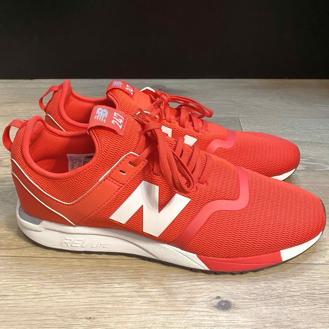 New Balance(ニューバランス)の【新品】 New Balance MRL247DI  29cm 朱赤 メンズの靴/シューズ(スニーカー)の商品写真