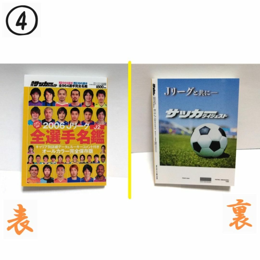 BANDAI(バンダイ)の【使用済】Jリーグ 2006 J2 選手名鑑　ミニチュア本 エンタメ/ホビーのタレントグッズ(スポーツ選手)の商品写真