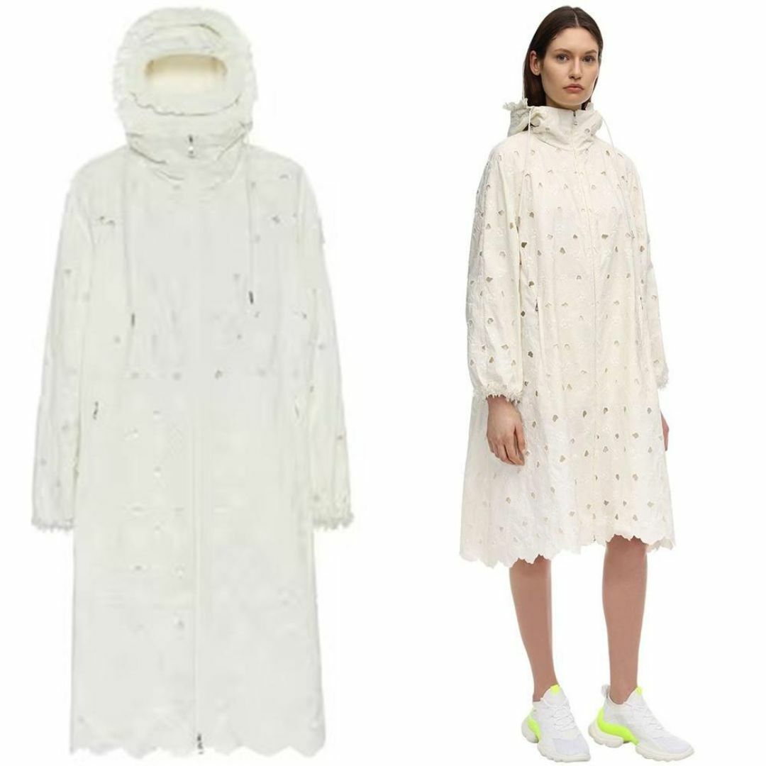 MONCLER - MONCLER SIMONE ROCHA 刺繍 コート 49万 シモーネ MONCLER - MONCLER SIMONE ROCHA 刺繍 コート 49万 シモーネ