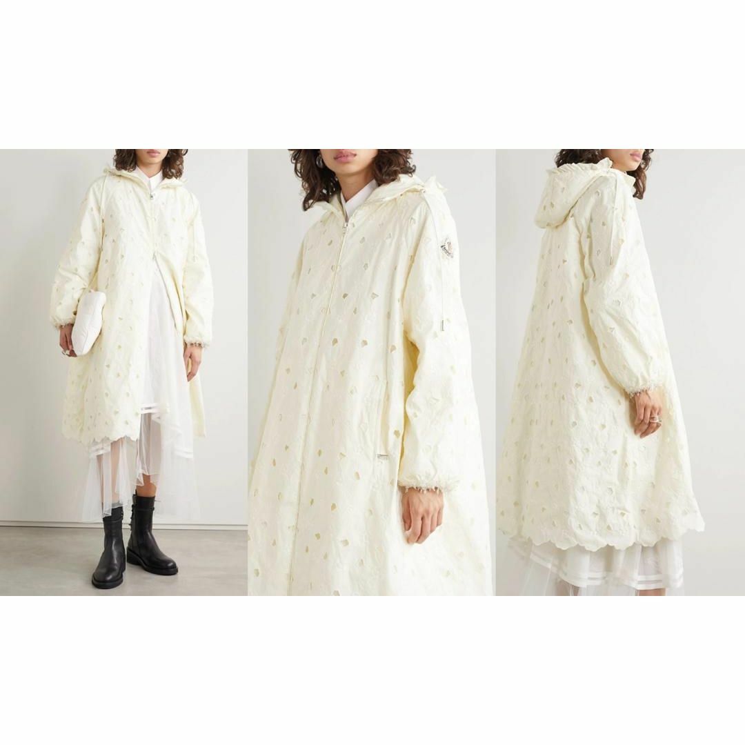 MONCLER - MONCLER SIMONE ROCHA 刺繍 コート 49万 シモーネ MONCLER - MONCLER SIMONE ROCHA 刺繍 コート 49万 シモーネ