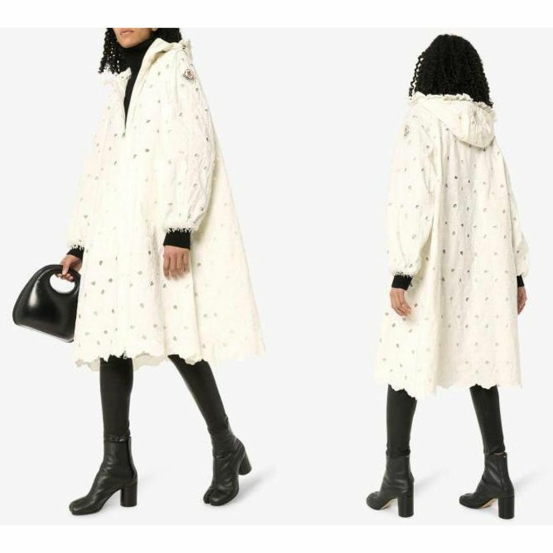 MONCLER - MONCLER SIMONE ROCHA 刺繍 コート 49万 シモーネ MONCLER - MONCLER SIMONE ROCHA 刺繍 コート 49万 シモーネ