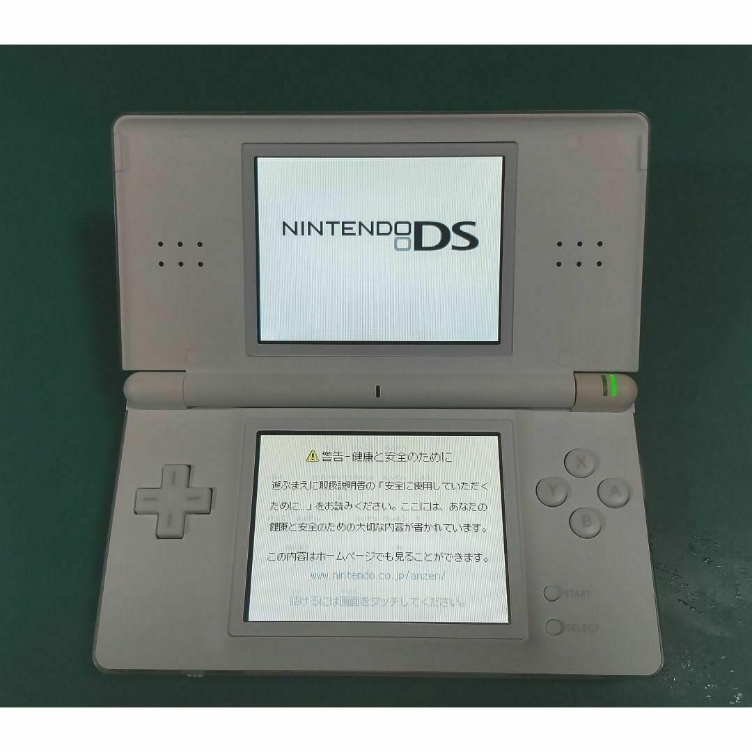 【中古・美品】ニンテンドーDS Lite Crystal White箱付 A19 エンタメ/ホビーのゲームソフト/ゲーム機本体(携帯用ゲーム機本体)の商品写真