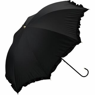 【色: ブラック】【2024】Wpc. 日傘 長傘 遮光クラシックフリル ブラッ(その他)