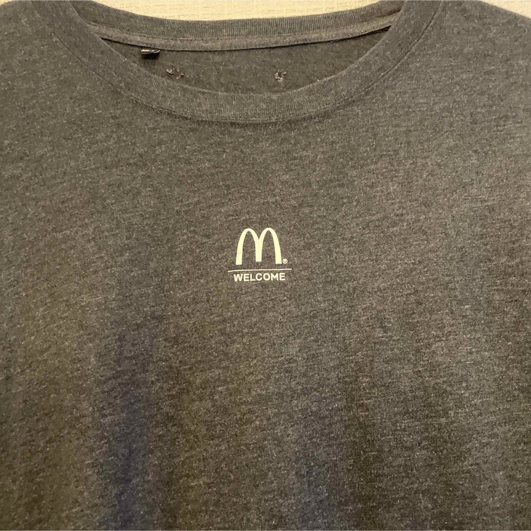 マクドナルド(マクドナルド)のマクドナルド　半袖Tシャツ　XL　ワンポイント　MAC   マクド　USA古着 メンズのトップス(シャツ)の商品写真