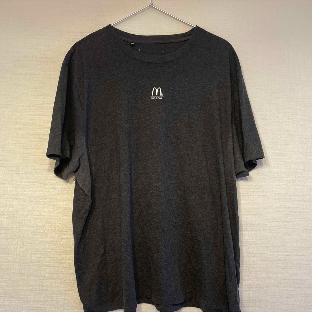 マクドナルド(マクドナルド)のマクドナルド　半袖Tシャツ　XL　ワンポイント　MAC   マクド　USA古着 メンズのトップス(シャツ)の商品写真