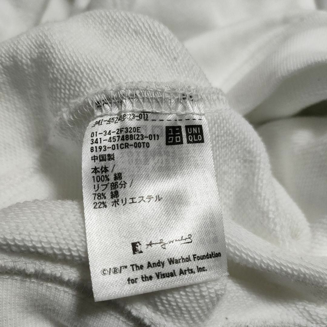 UNIQLO(ユニクロ)のUNIQLO ユニクロ (S)　アンディウォーホル スウェットシャツ　男女兼用 メンズのトップス(スウェット)の商品写真