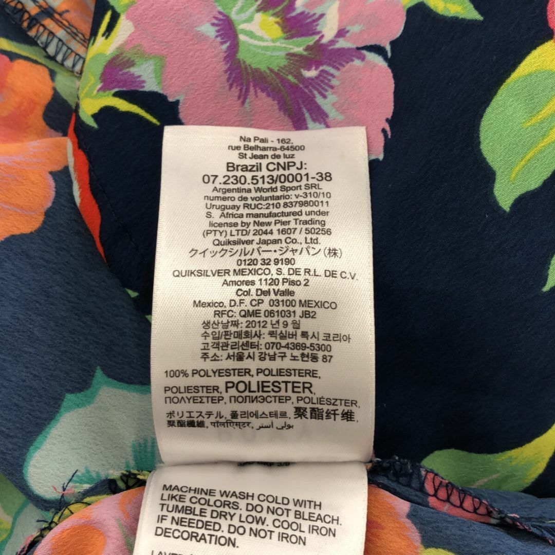 Roxy(ロキシー)のROXY ロキシイ トップス ベアトップ 花柄 重ね着 透け感 カジュアル レディースのトップス(Tシャツ(半袖/袖なし))の商品写真