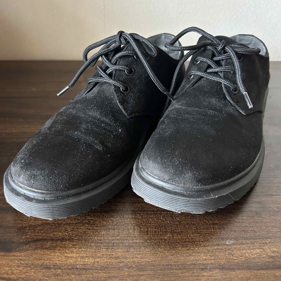 ♦︎ メンズ　スエード　レザー シューズ 黒 革靴 26cm メンズの靴/シューズ(その他)の商品写真