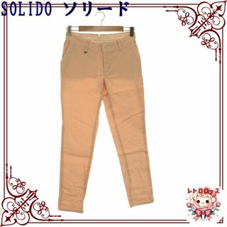 ソリード(SOLIDO)のSOLIDO ソリード パンツ チノパン 細身 オフィスカジュアル 薄手(チノパン)