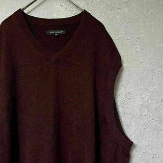 BRITCHES ブリッチーズ ベスト ニット ビッグサイズ Vネック 2XL(ベスト)