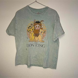 Disney - 『US古着』Disney ディズニー ライオンキング 古着 プリント半袖Tシャツ