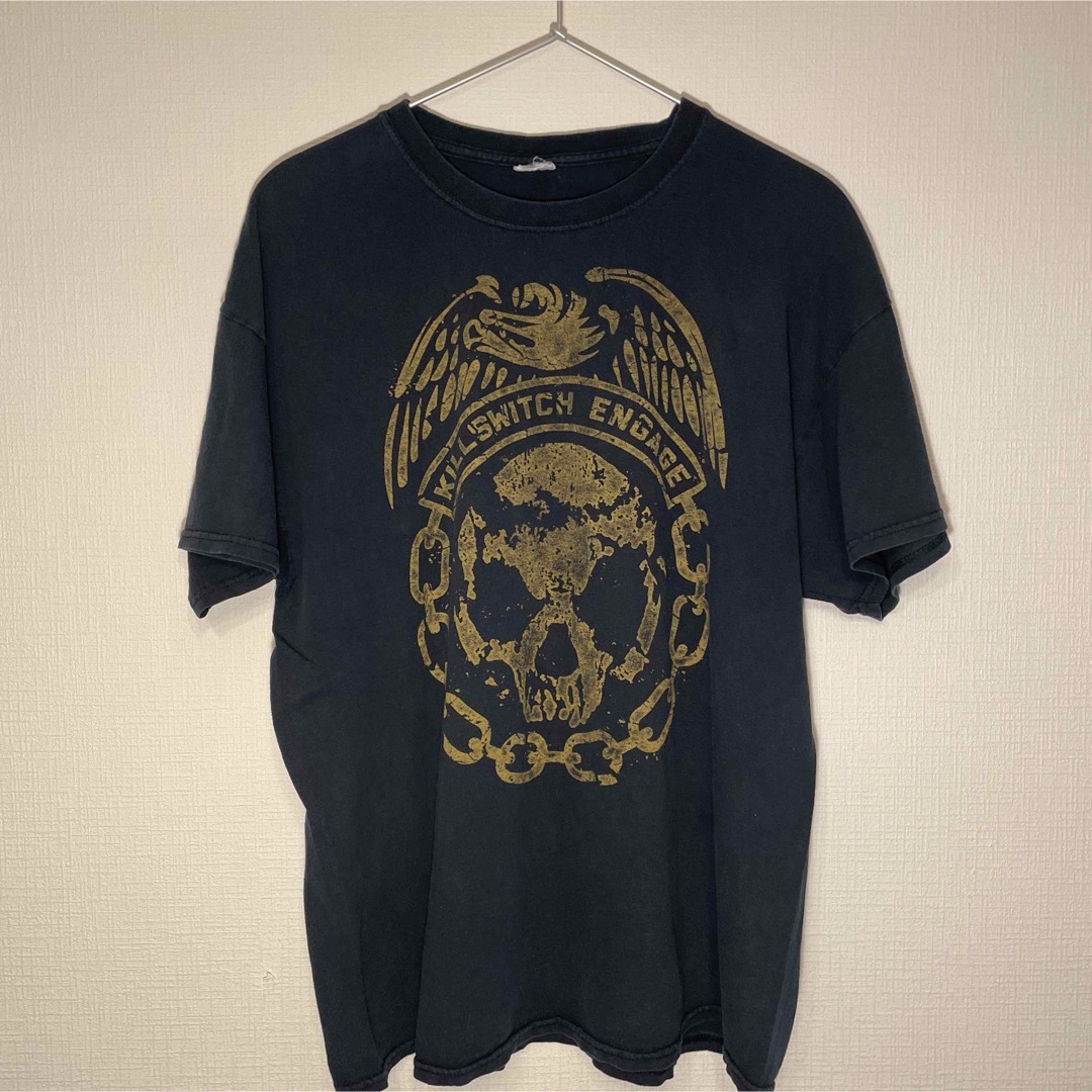 Killswitch Engage   半袖Tシャツ ブラック スカル スケルト メンズのトップス(Tシャツ/カットソー(半袖/袖なし))の商品写真