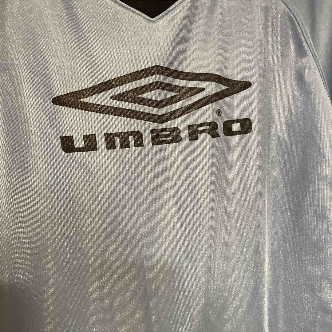 UMBRO(アンブロ)の90sアンブロ　UMBRO  プラクティスシャツ　サッカーシャツ　半袖シャツ メンズのトップス(Tシャツ/カットソー(半袖/袖なし))の商品写真