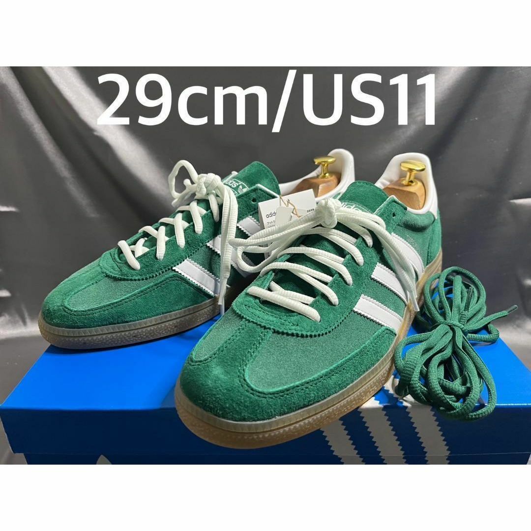 adidas(アディダス)の新品29cm adidas HANDBALL SPEZIAL カレッジグリーン メンズの靴/シューズ(スニーカー)の商品写真