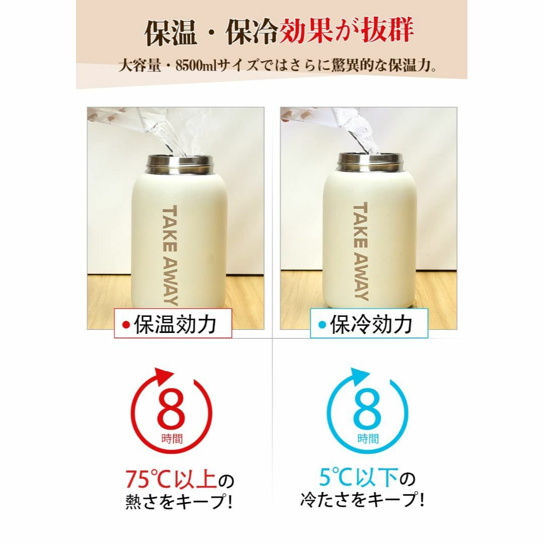 【色:イエロー_サイズ:850ml】BottHealth 850ml ストロー  インテリア/住まい/日用品のキッチン/食器(弁当用品)の商品写真