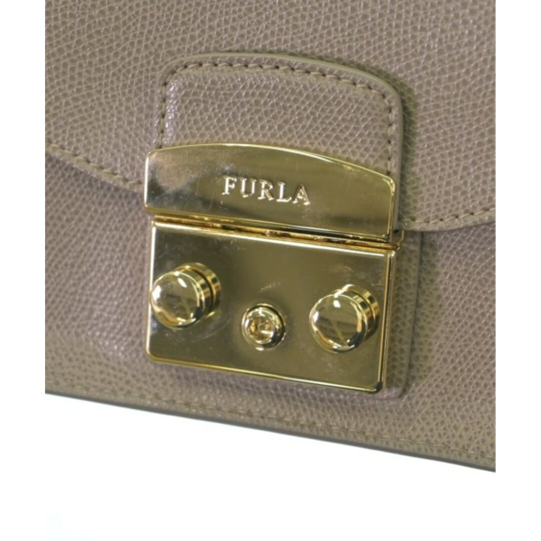 Furla(フルラ)のFURLA フルラ ショルダーバッグ - グレーベージュ 【古着】【中古】 レディースのバッグ(ショルダーバッグ)の商品写真