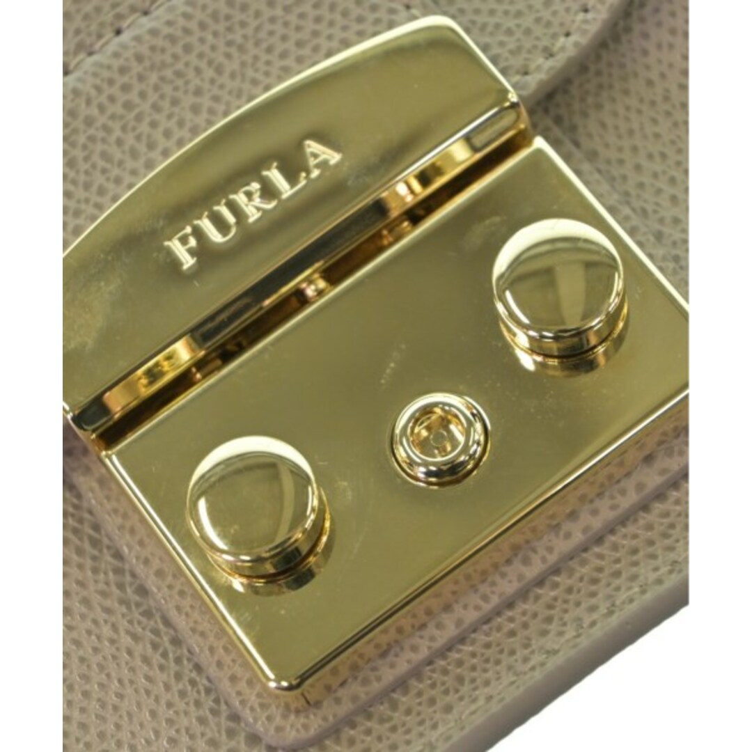 Furla(フルラ)のFURLA フルラ ショルダーバッグ - グレーベージュ 【古着】【中古】 レディースのバッグ(ショルダーバッグ)の商品写真