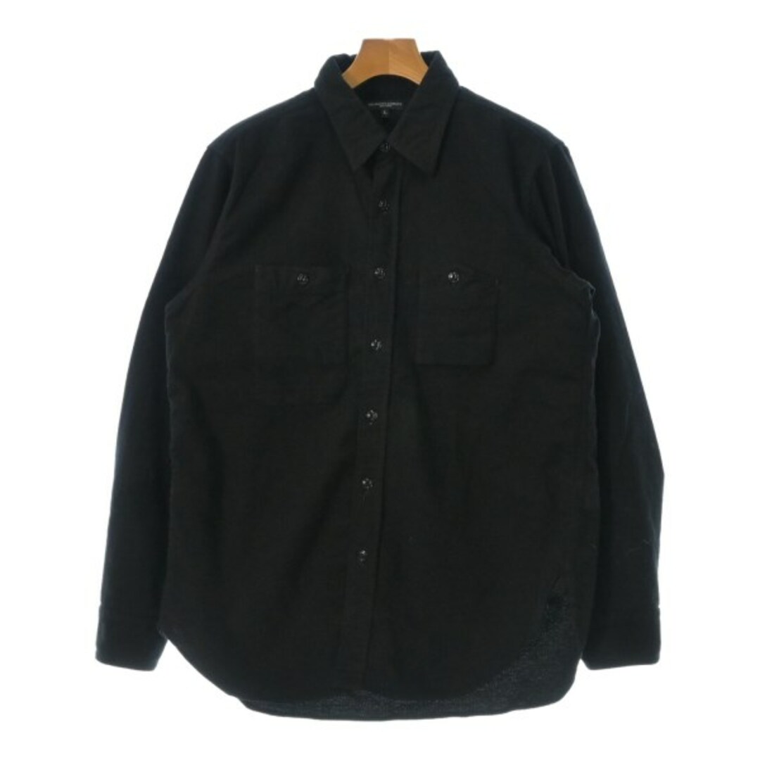 Engineered Garments(エンジニアードガーメンツ)のEngineered Garments カジュアルシャツ L 黒 【古着】【中古】 メンズのトップス(シャツ)の商品写真