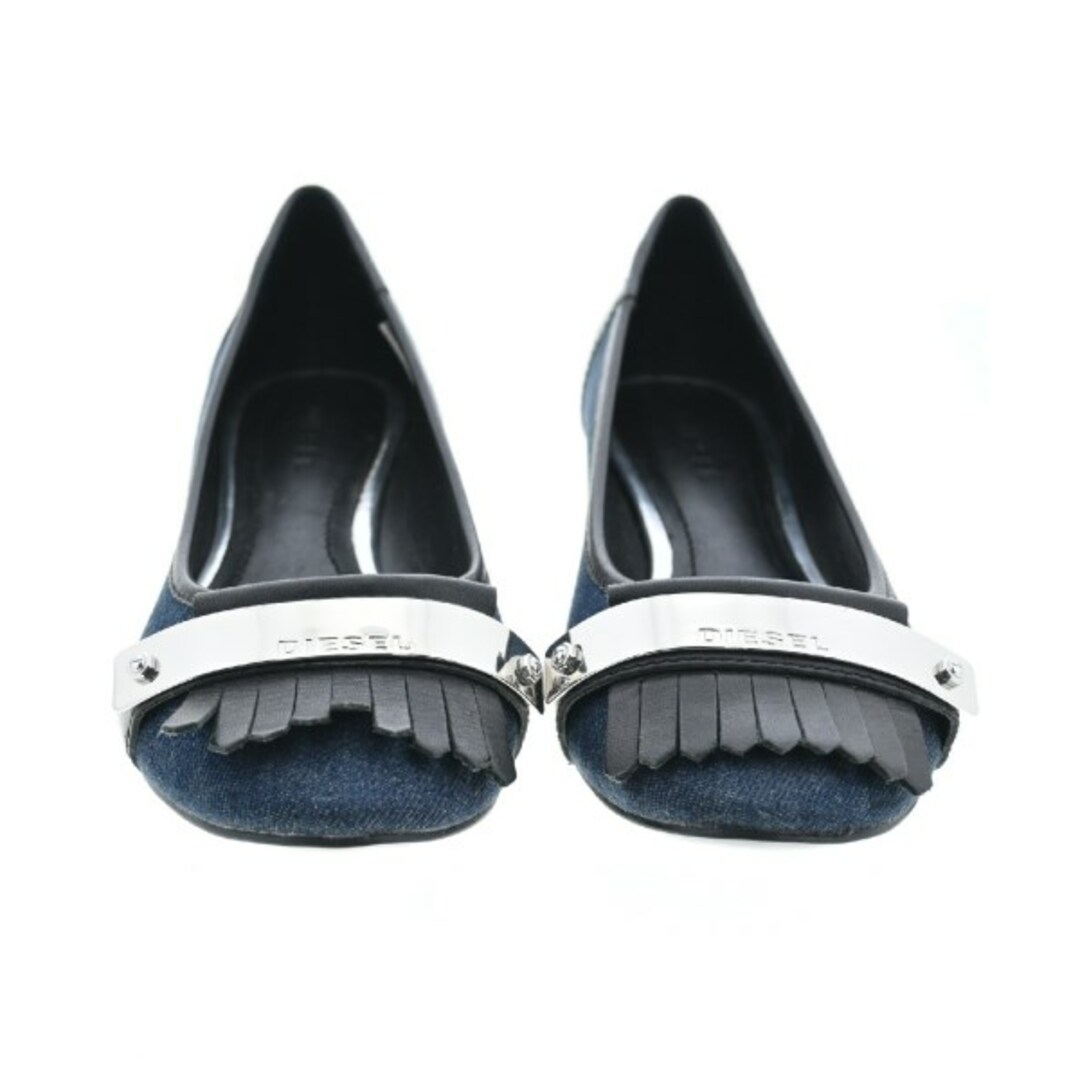 DIESEL(ディーゼル)のDIESEL パンプス EU35(21.5cm位) インディゴ(デニム) 【古着】【中古】 レディースの靴/シューズ(ハイヒール/パンプス)の商品写真