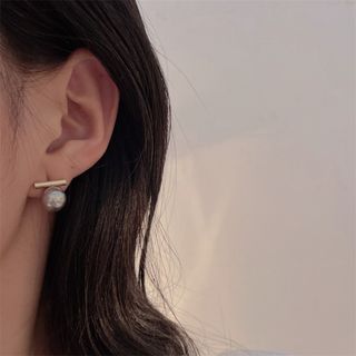 【残りわずか】 シルバー ピアス パールピアス 北欧 お洒落 アクセサリー 上品(ピアス)