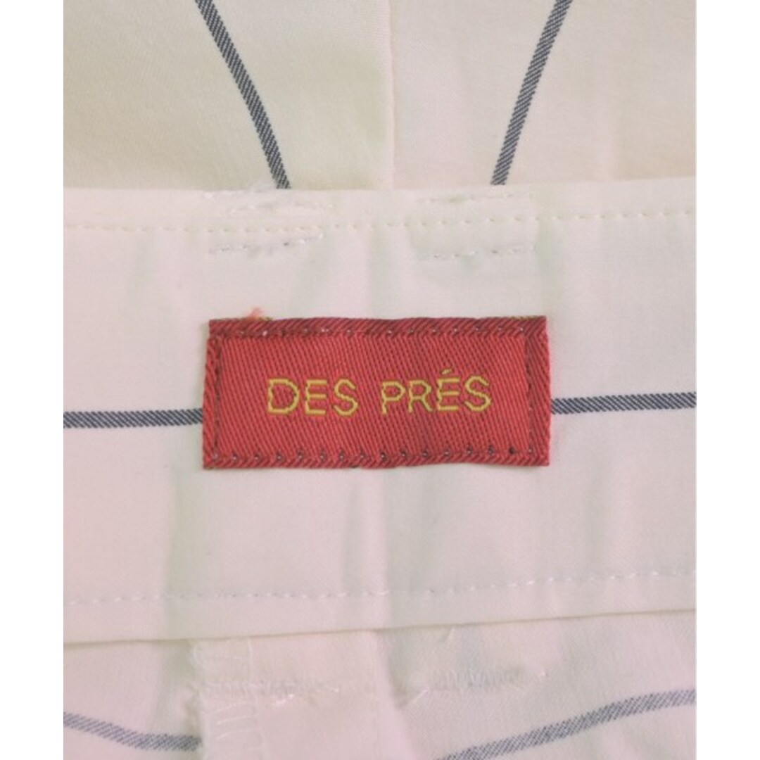 DES PRES(デプレ)のDES PRES パンツ（その他） 36(S位) 白xグレー(ストライプ) 【古着】【中古】 レディースのパンツ(その他)の商品写真