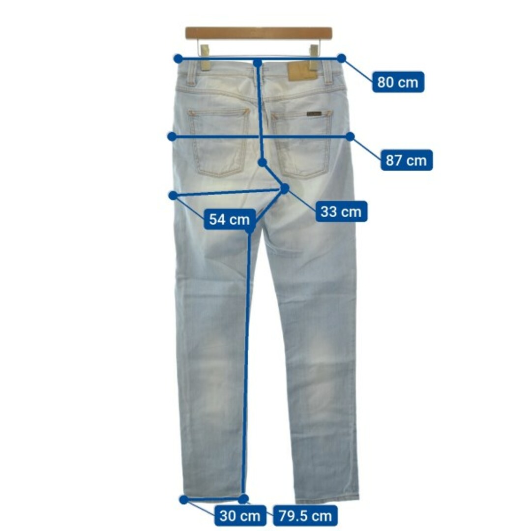 Nudie Jeans(ヌーディジーンズ)のNudie Jeans デニムパンツ 30(M位) 青(デニム) 【古着】【中古】 メンズのパンツ(デニム/ジーンズ)の商品写真