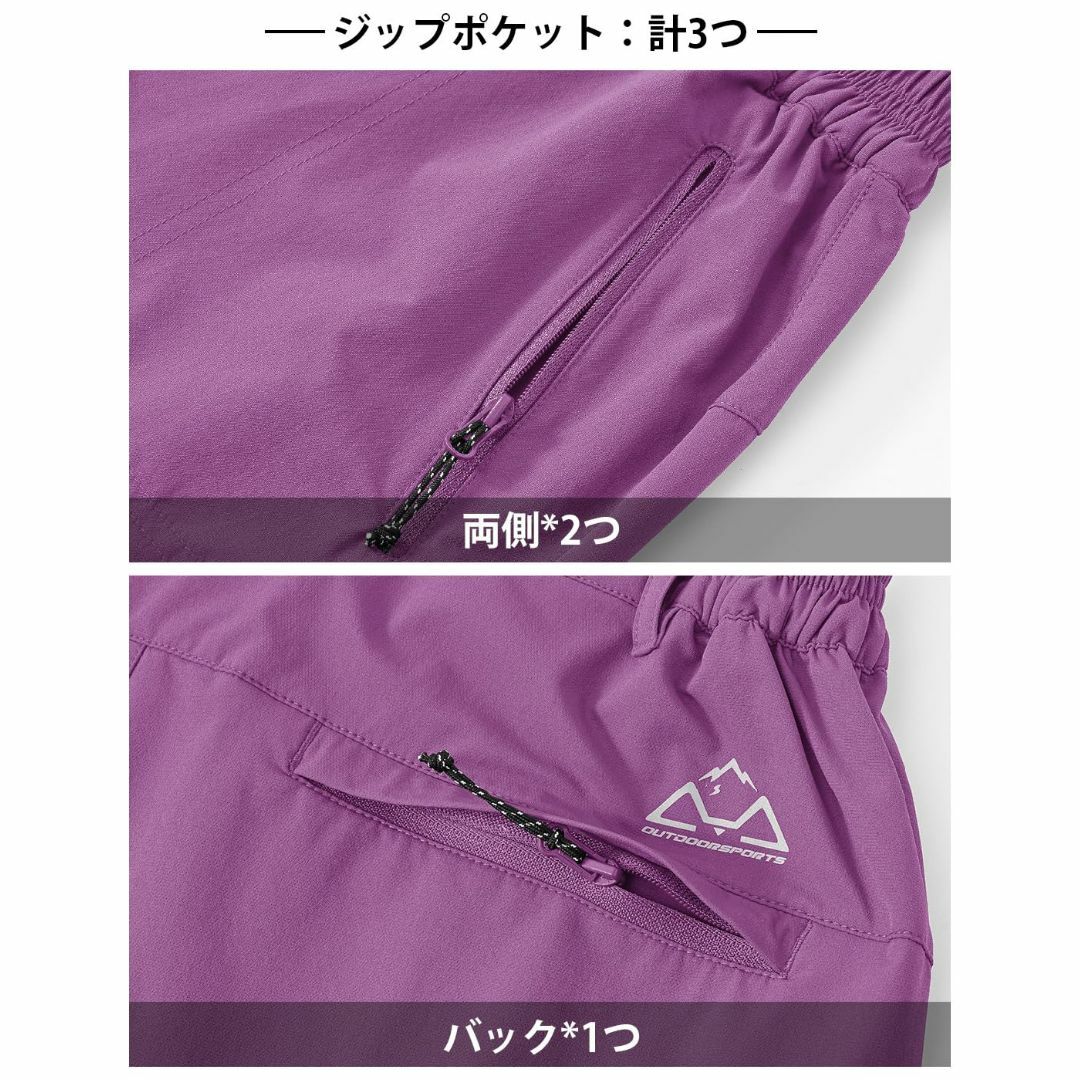 ハーフパンツ レディース 夏服 ゴルフ 短パンツ 登山 スポーツショートパンツ  スポーツ/アウトドアのアウトドア(その他)の商品写真