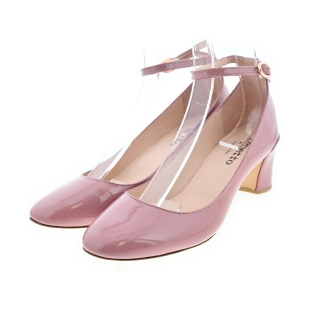 repetto(レペット)のrepetto レペット パンプス EU39 1/2(26cm位) ピンク 【古着】【中古】 レディースの靴/シューズ(ハイヒール/パンプス)の商品写真