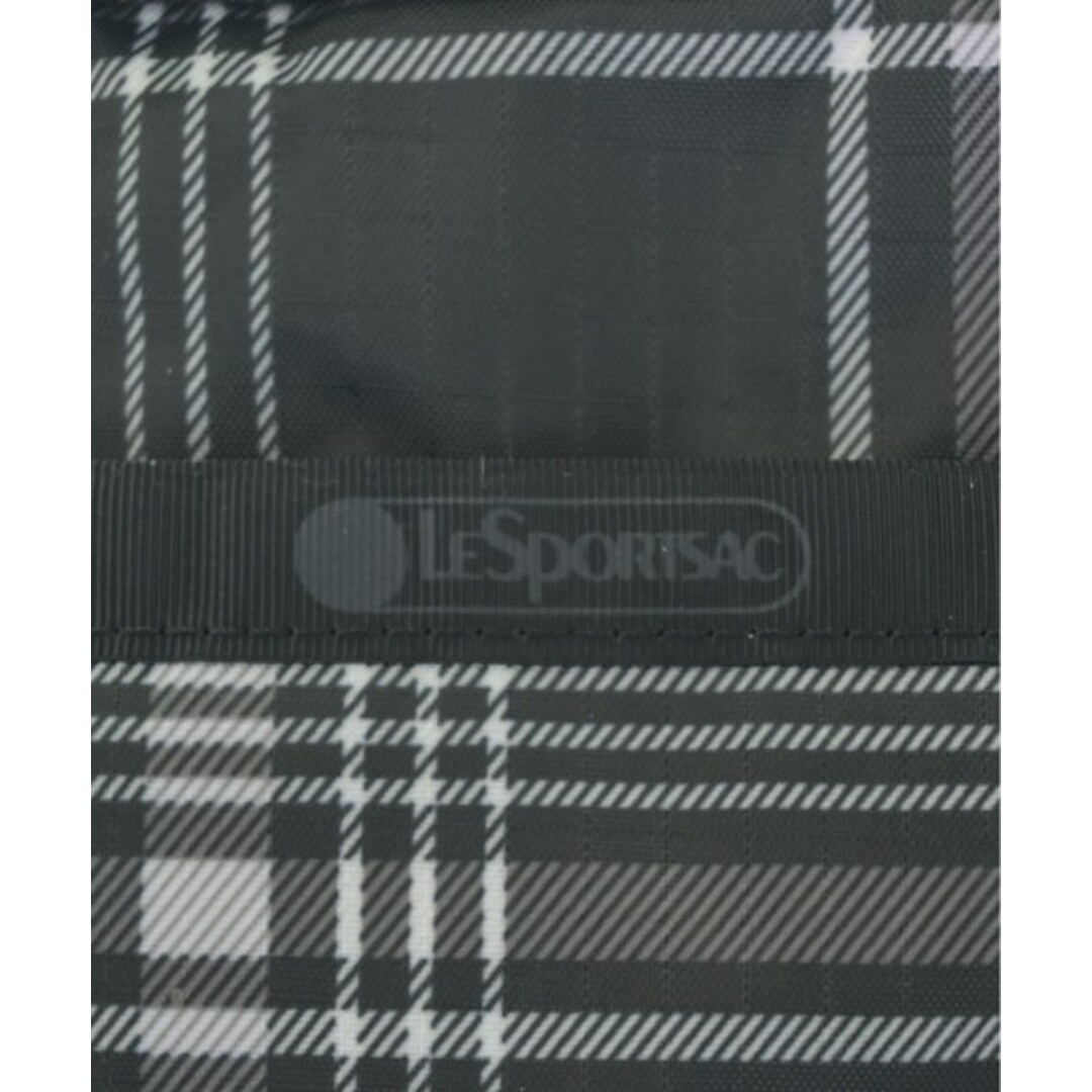 LeSportsac(レスポートサック)のLesport SAC ショルダーバッグ - 黒x白(チェック) 【古着】【中古】 レディースのバッグ(ショルダーバッグ)の商品写真