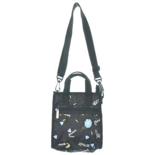 LeSportsac - Lesport SAC レスポートサック トートバッグ - 黒x青x黄等(総柄) 【古着】【中古】