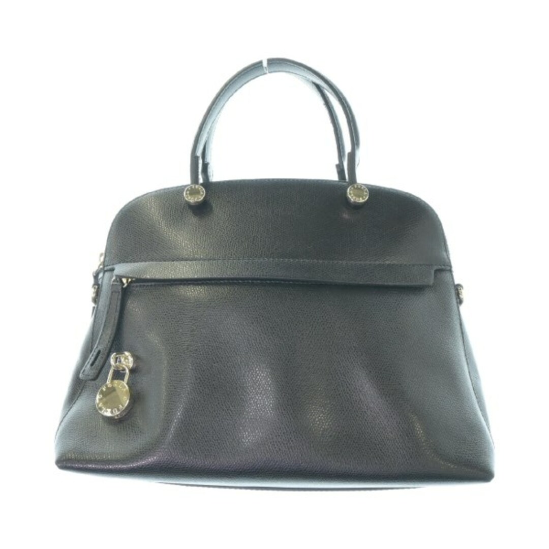 Furla(フルラ)のFURLA フルラ ハンドバッグ - 黒 【古着】【中古】 レディースのバッグ(ハンドバッグ)の商品写真