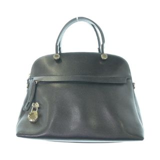 フルラ(Furla)のFURLA フルラ ハンドバッグ - 黒 【古着】【中古】(ハンドバッグ)