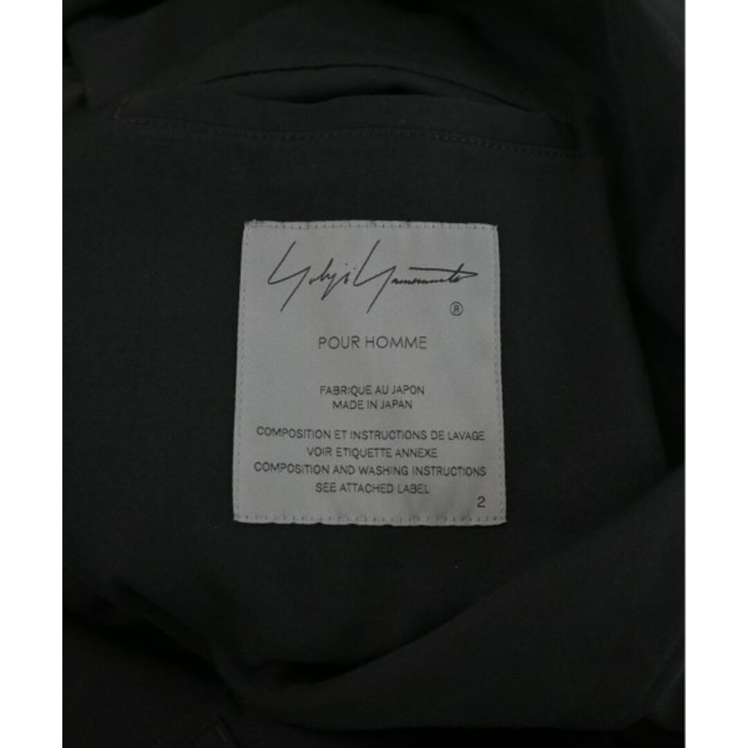 Yohji Yamamoto POUR HOMME(ヨウジヤマモトプールオム)のyohji yamamoto POUR HOMME チェスターコート 【古着】【中古】 メンズのジャケット/アウター(チェスターコート)の商品写真