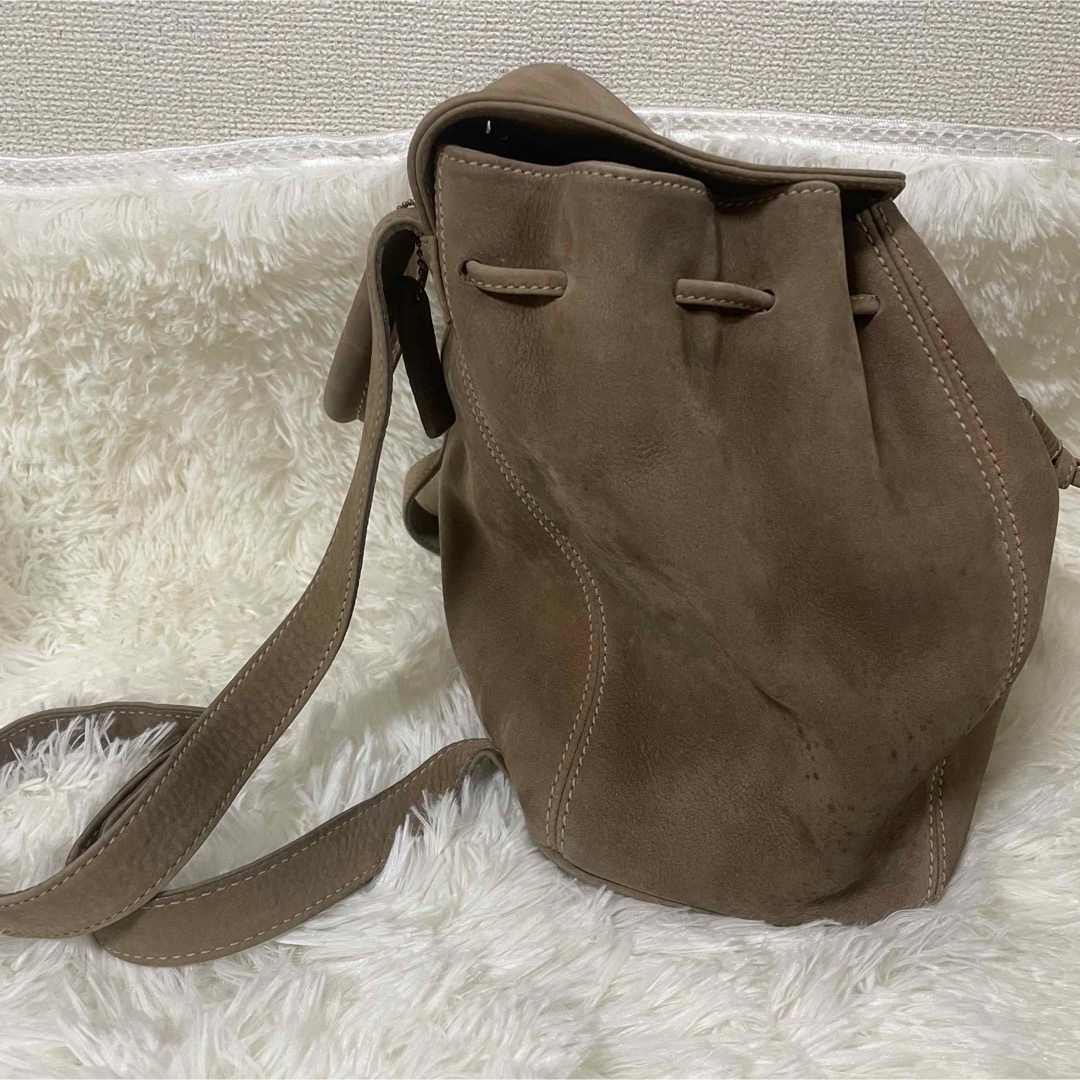 COACH(コーチ)の【希少品】OLD COACH オールド コーチ レディース リュック スウェード レディースのバッグ(リュック/バックパック)の商品写真