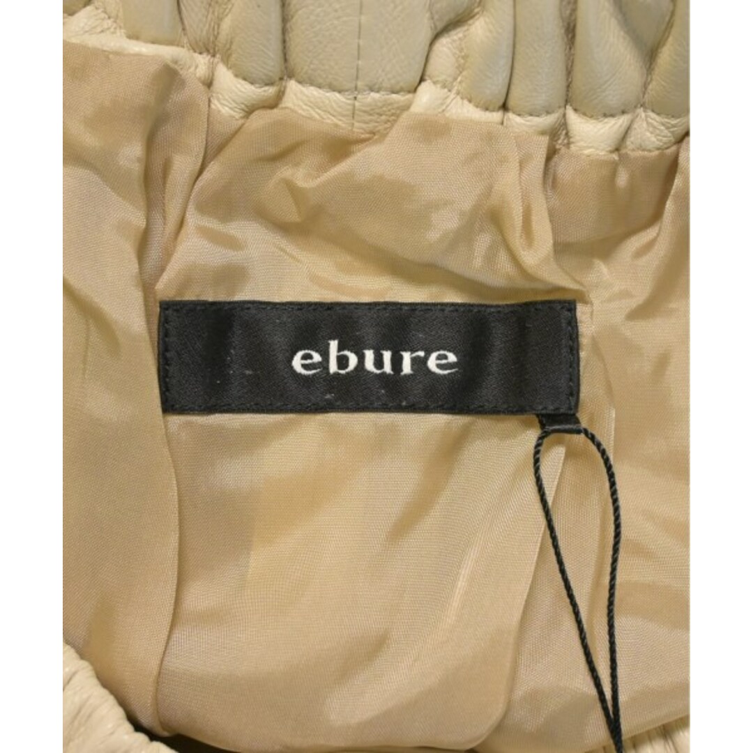 ebure(エブール)のebure エブール ロング・マキシ丈スカート 38(M位) ベージュ系x黄系 【古着】【中古】 レディースのスカート(ロングスカート)の商品写真