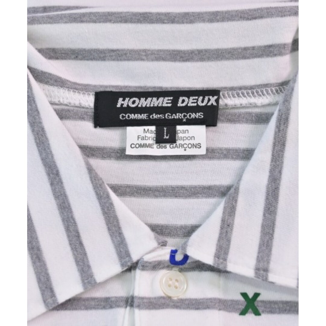 COMME des GARCONS HOMME DEUX(コムデギャルソンオムドゥ)のCOMME des GARCONS HOMME DEUX ポロシャツ L 【古着】【中古】 メンズのトップス(ポロシャツ)の商品写真