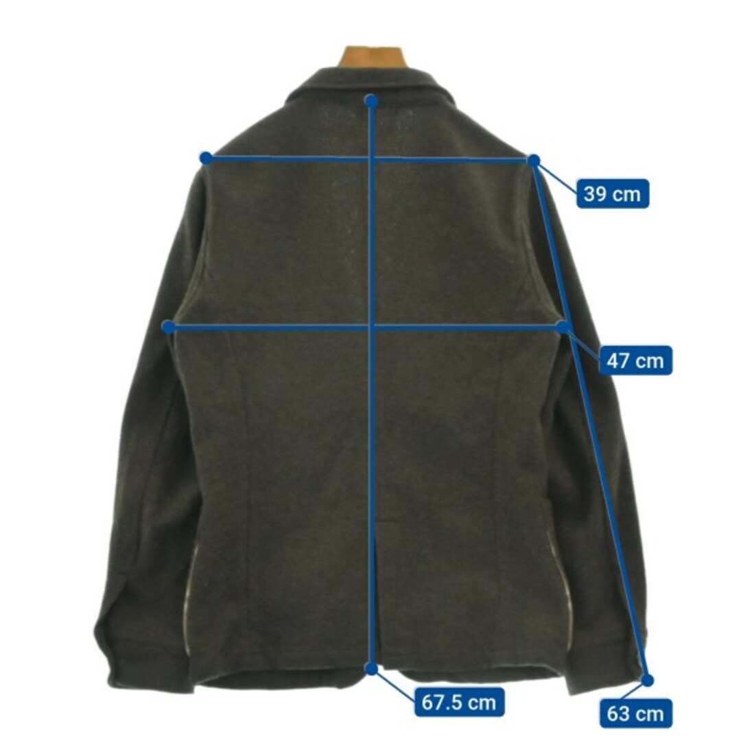 nonnative(ノンネイティブ)のnonnative ノンネイティヴ ジャケット 0(XS位) 茶 【古着】【中古】 メンズのジャケット/アウター(その他)の商品写真