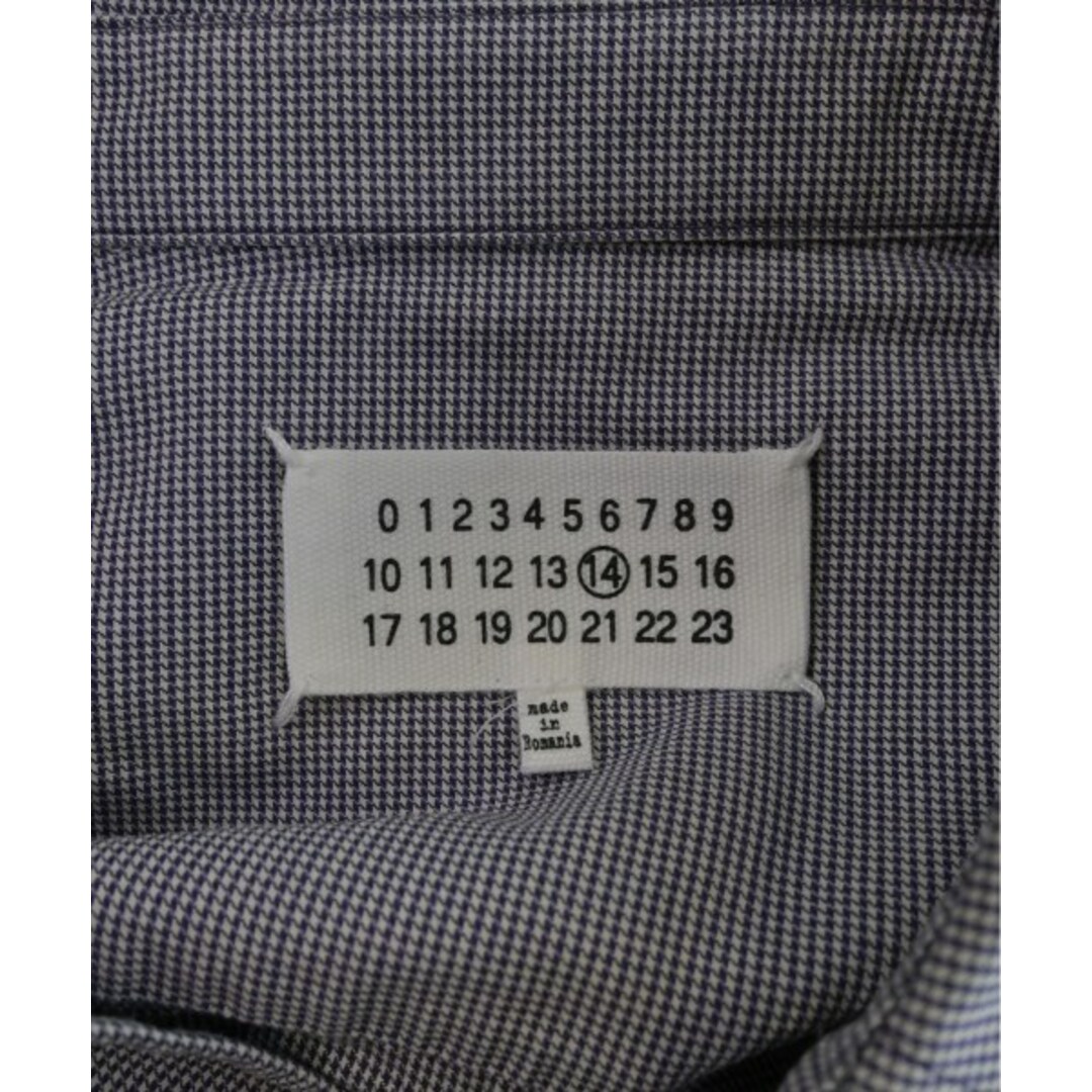 Maison Margiela カジュアルシャツ 46(M位) 紫x白 【古着】【中古】 メンズのトップス(シャツ)の商品写真