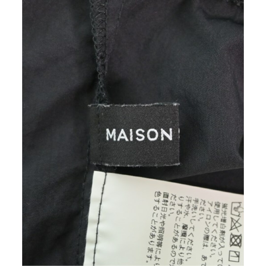 MAISON SPECIAL(メゾンスペシャル)のMAISON SPECIAL メゾンスペシャル カジュアルシャツ F 黒 【古着】【中古】 レディースのトップス(シャツ/ブラウス(長袖/七分))の商品写真