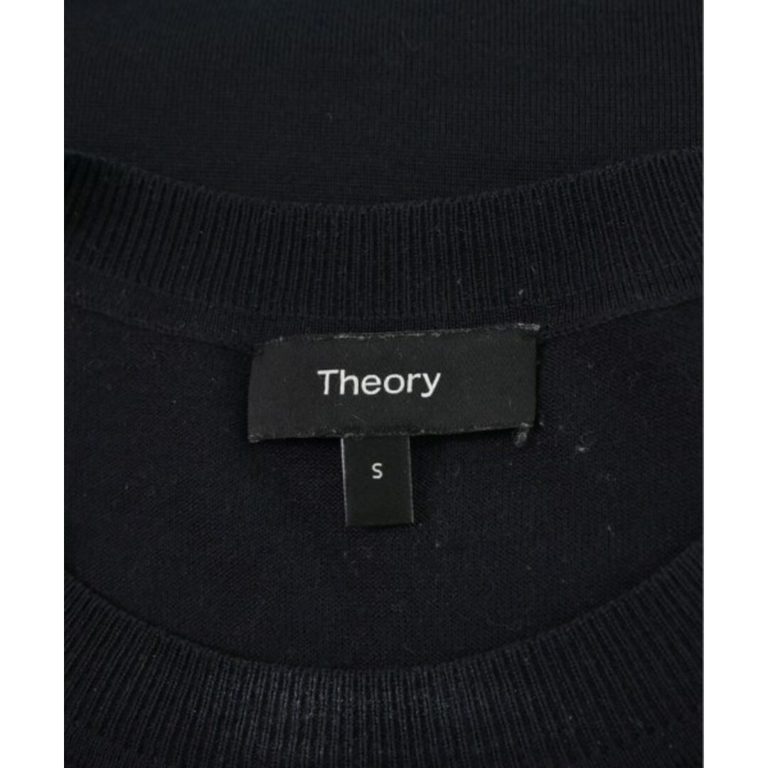 theory(セオリー)のTheory セオリー ニット・セーター S 紺 【古着】【中古】 メンズのトップス(ニット/セーター)の商品写真