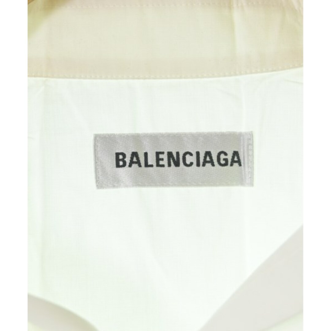 Balenciaga(バレンシアガ)のBALENCIAGA バレンシアガ カジュアルシャツ 34(XXS位) 白 【古着】【中古】 レディースのトップス(シャツ/ブラウス(長袖/七分))の商品写真